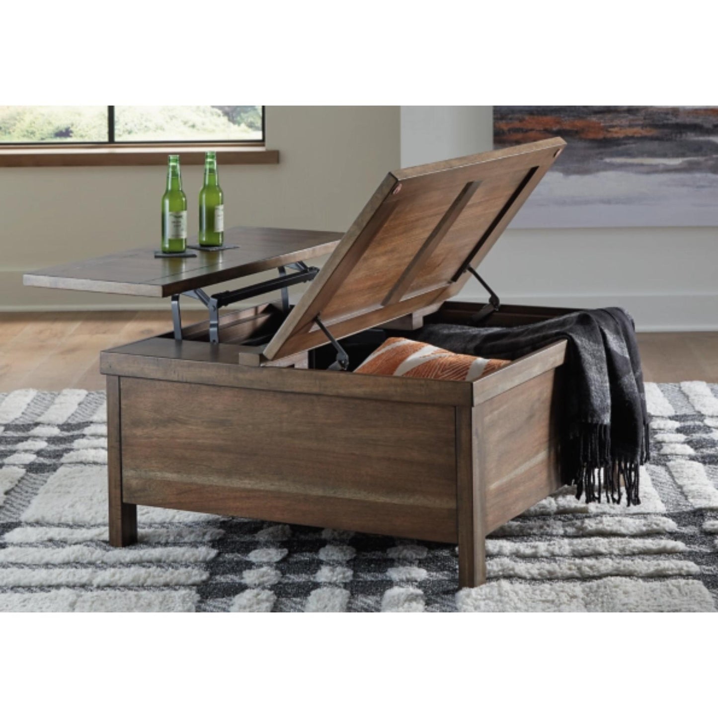 Moriville Lift Top Cocktail Table