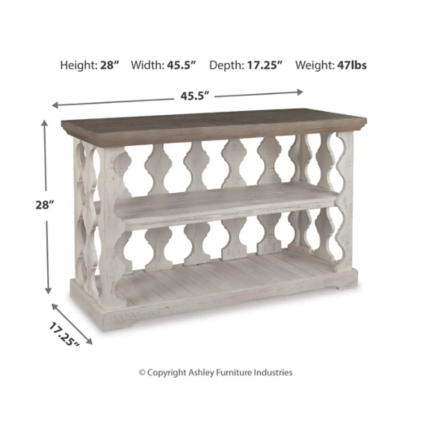 Havalance Console Sofa Table