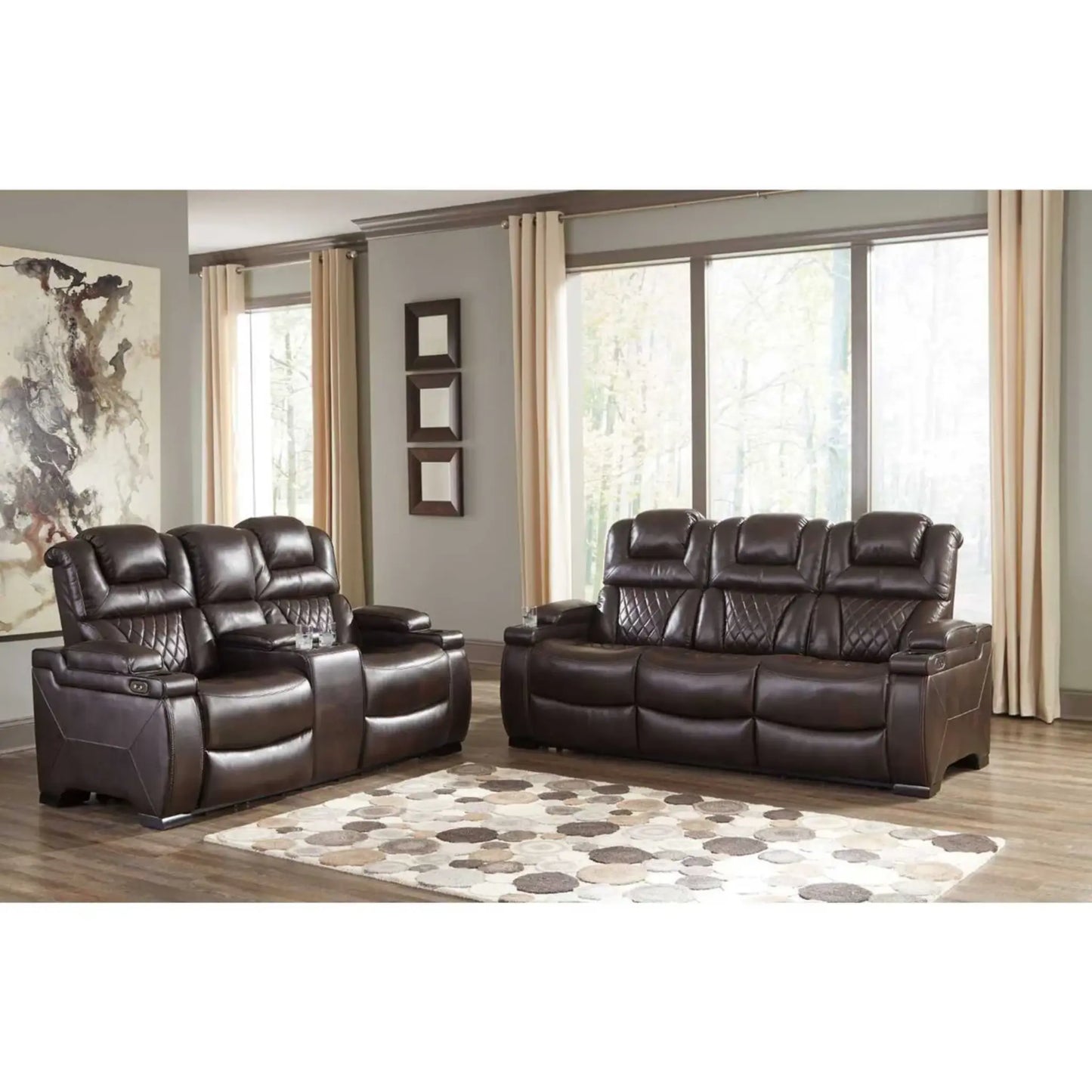 Transformer Dual Power 3pc Recliner Set