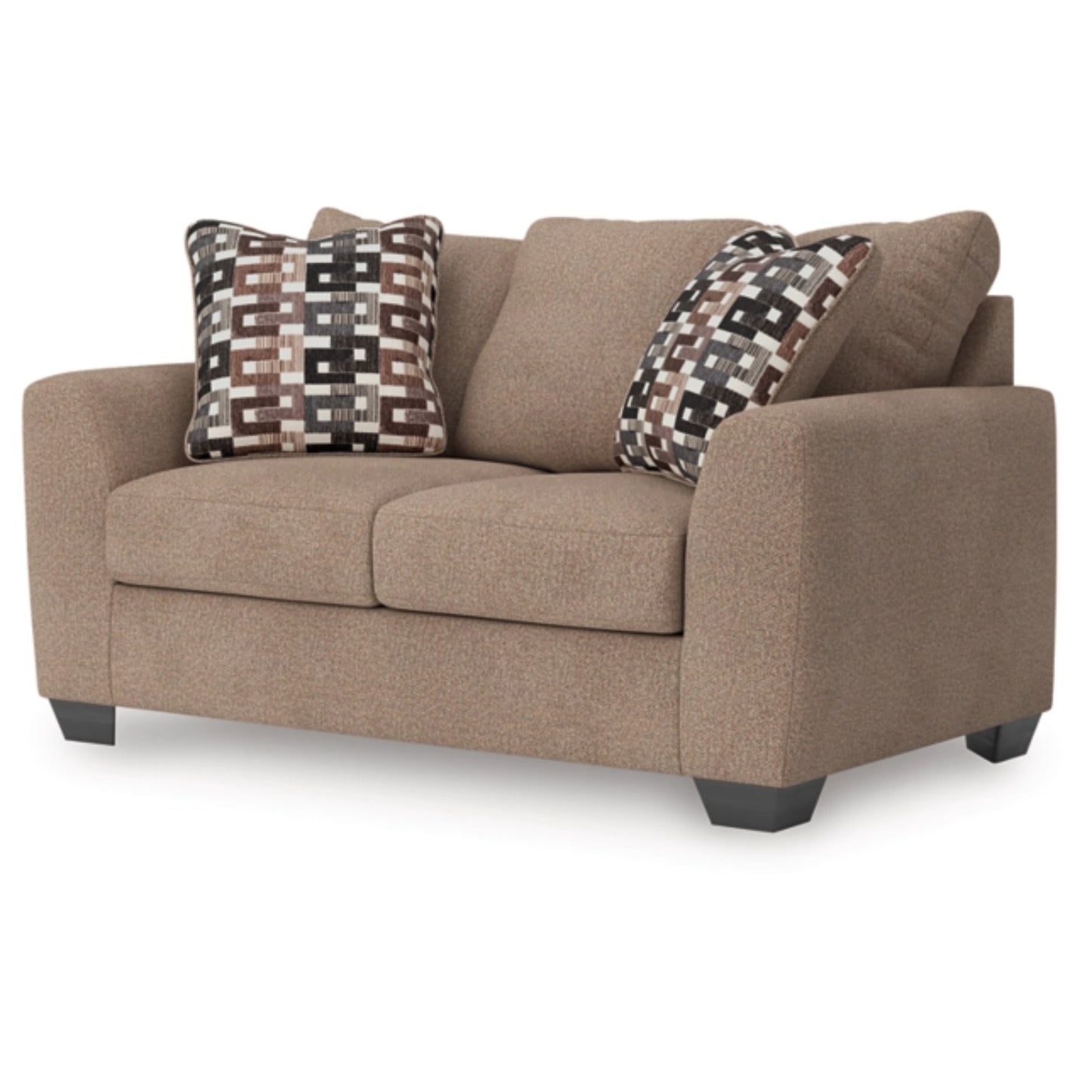 Triston - Peaks Loveseat - Suede