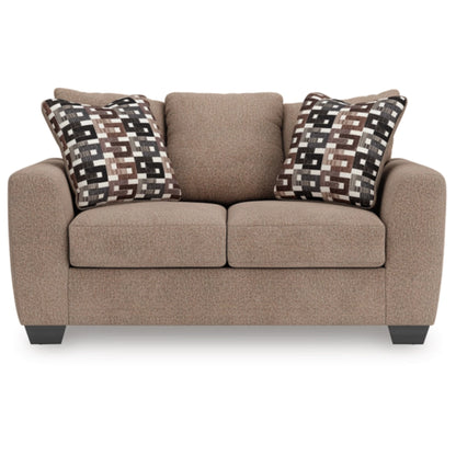 Triston - Peaks Loveseat - Suede