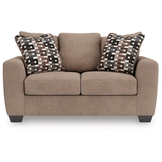 Triston - Peaks Loveseat - Suede
