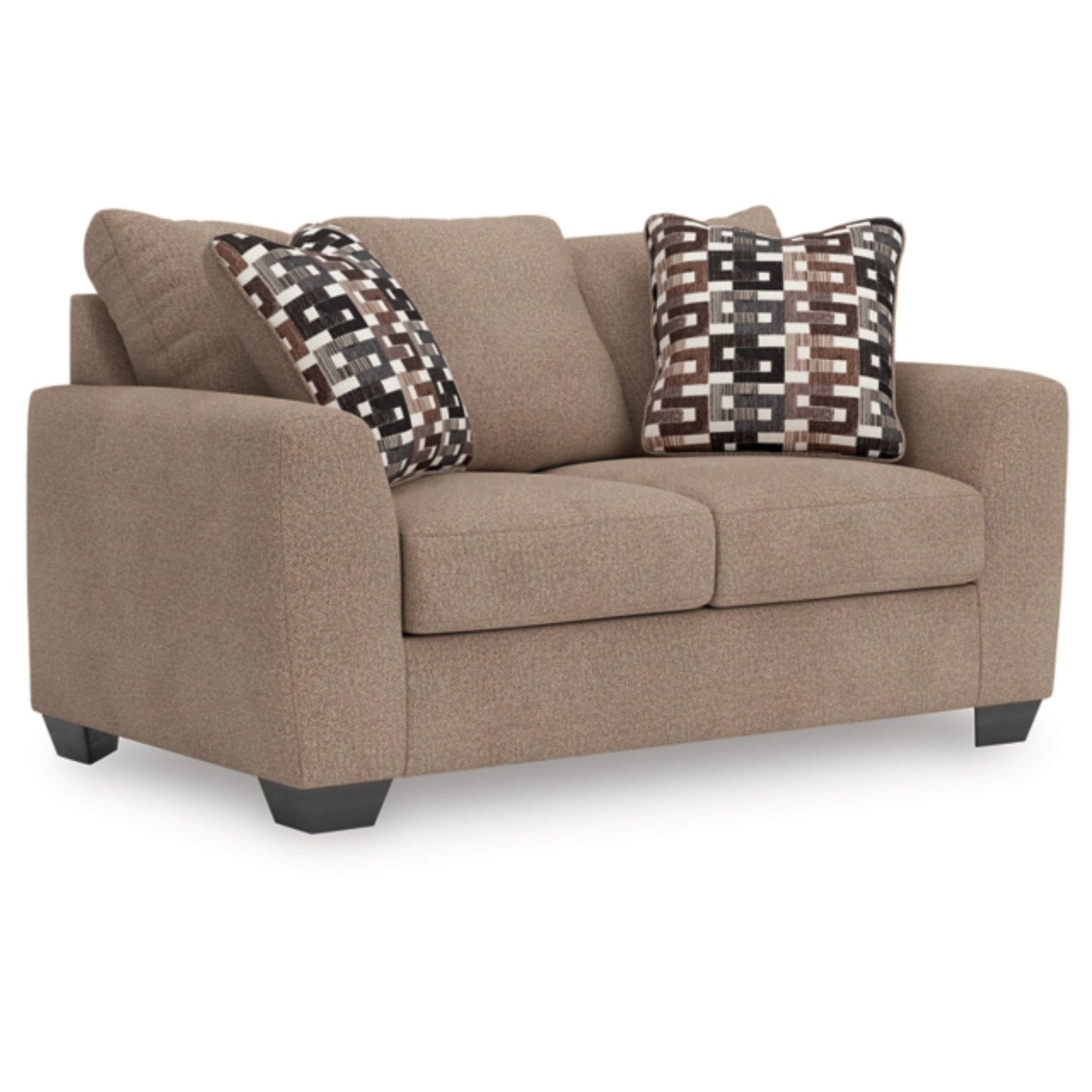Triston - Peaks Loveseat - Suede