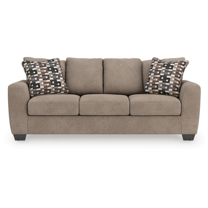 Triston-Peaks Sofa - Suede