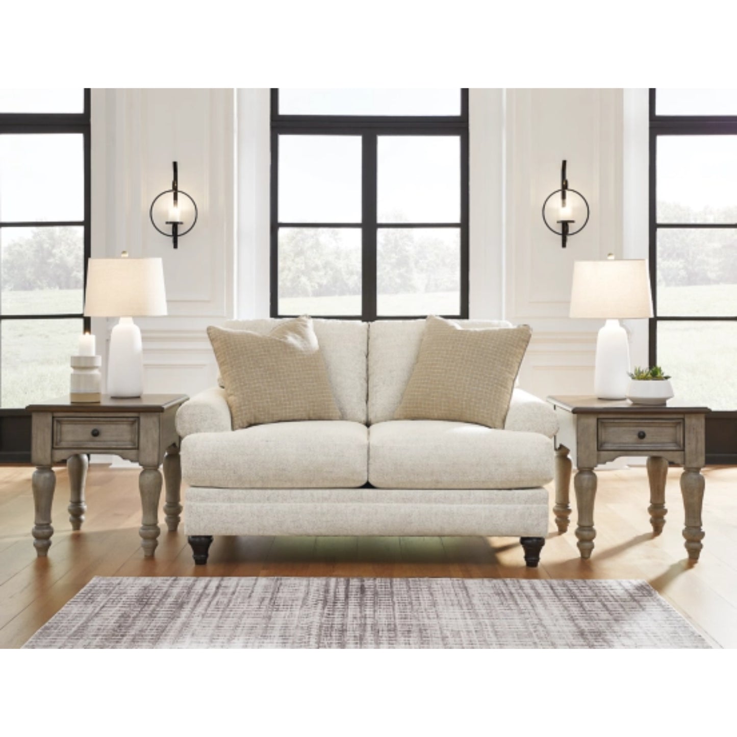 Valerani Loveseat - Sandstone