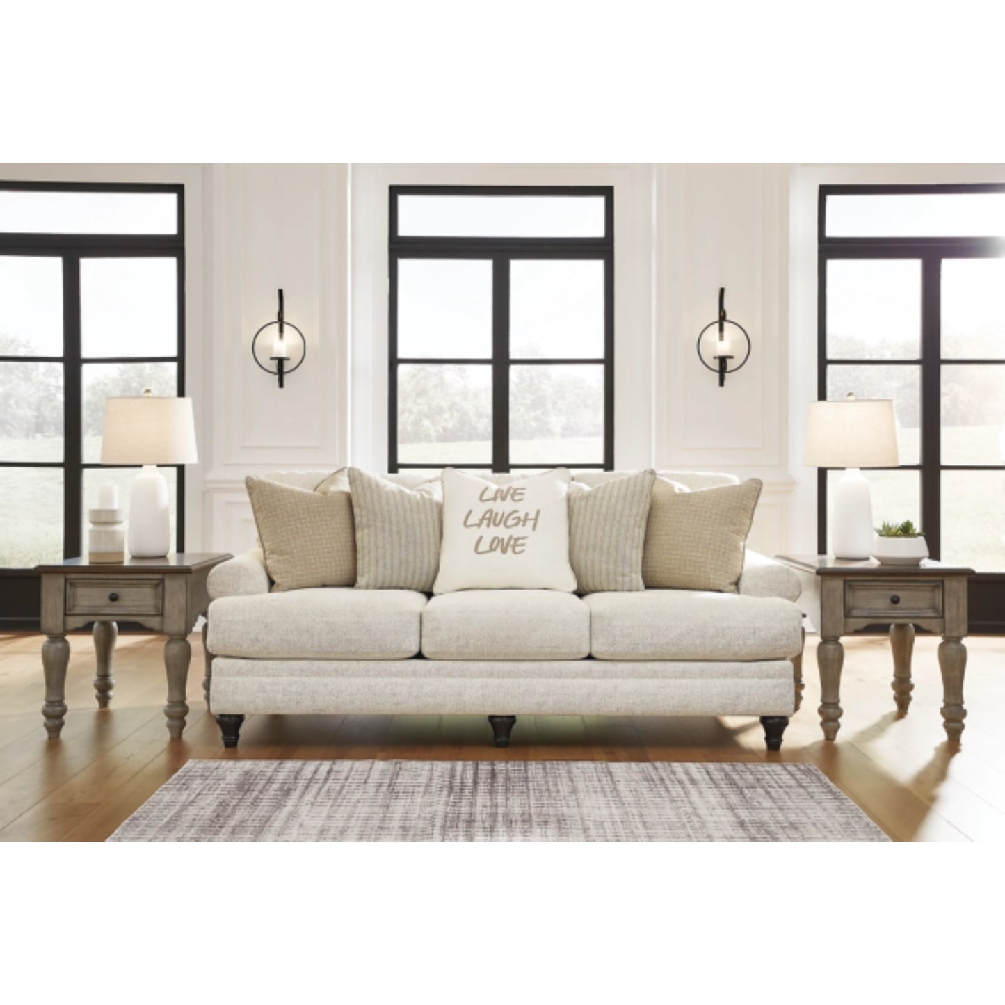 Valerani Sofa - Sandstone