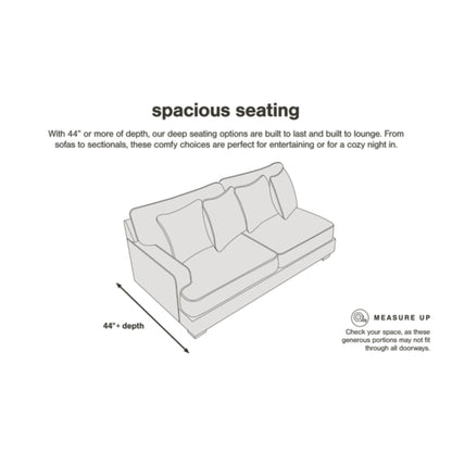 Valerani Sofa - Sandstone