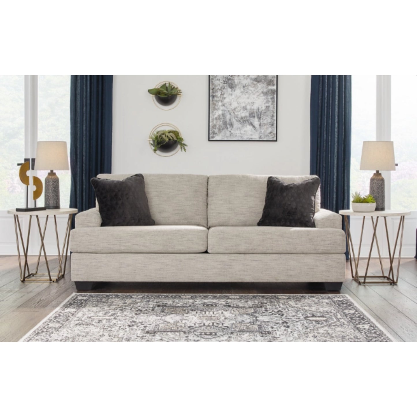 Vayda Sofa - Pebble