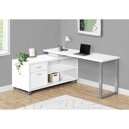OFFICE DESK M7716 - Black / White / Cherry / Reclaimed / Grey / Modern Grey / Espresso