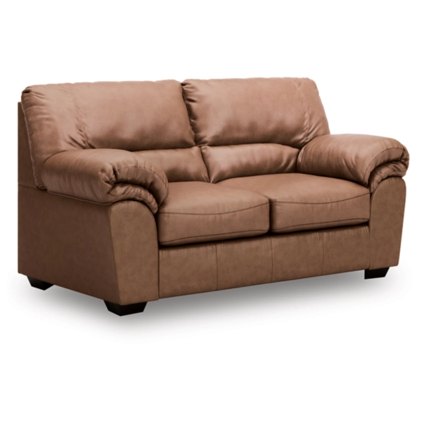 WillowBend Loveseat - Caramel / Umber