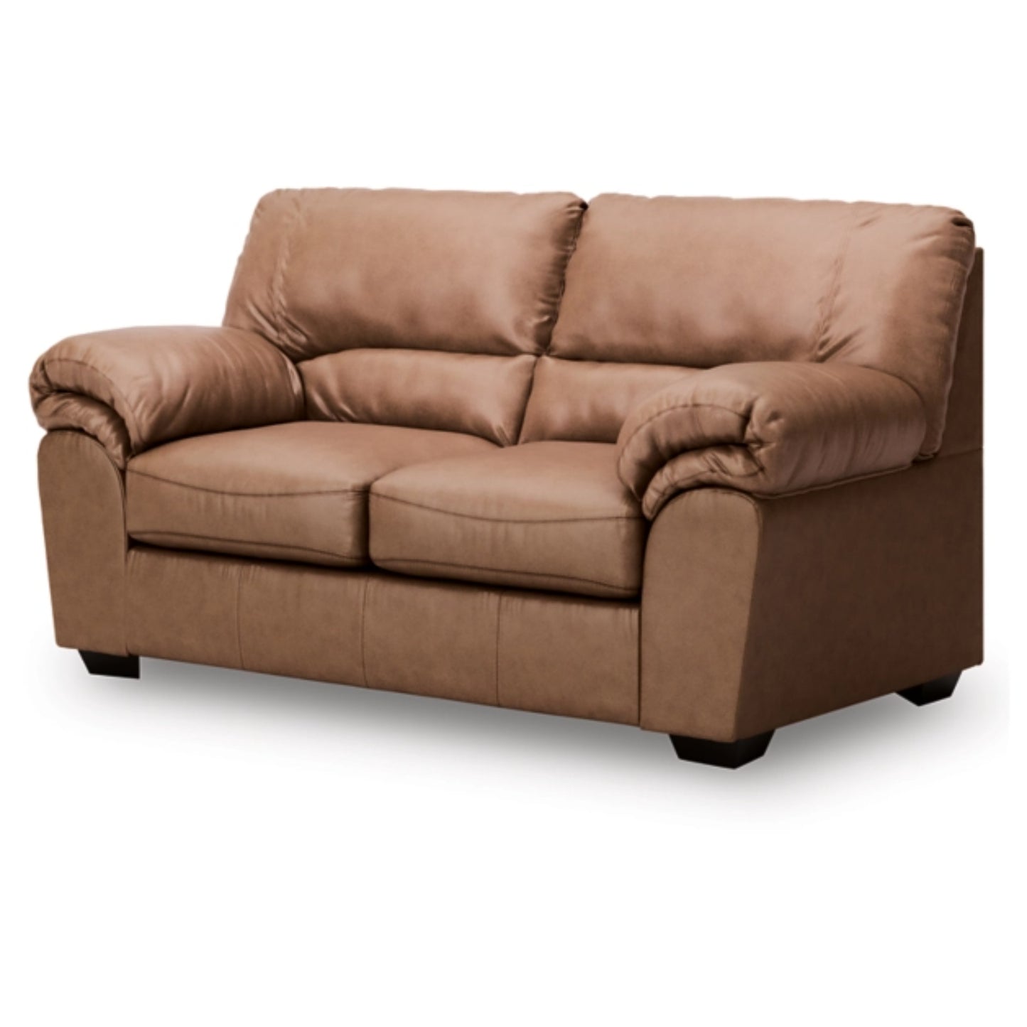 WillowBend Loveseat - Caramel / Umber