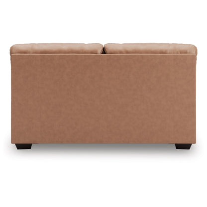WillowBend Loveseat - Caramel / Umber