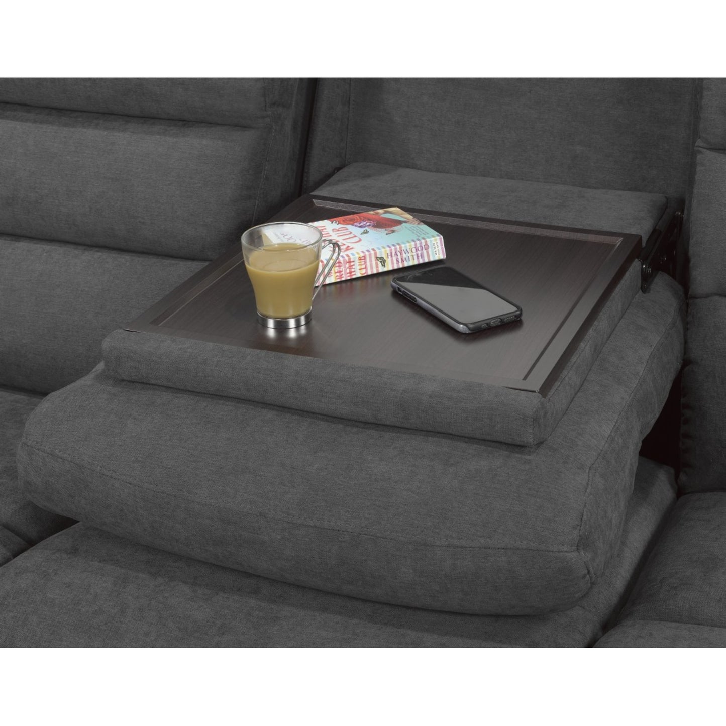 Recliner Sofa with Drop Down Tray  B 6899A