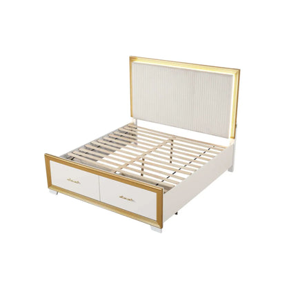 Obsession Bedroom Set B1581 (White)