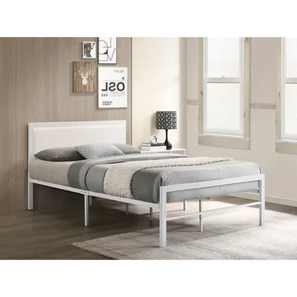 Twin Metal Bed IF 142 - White / Black