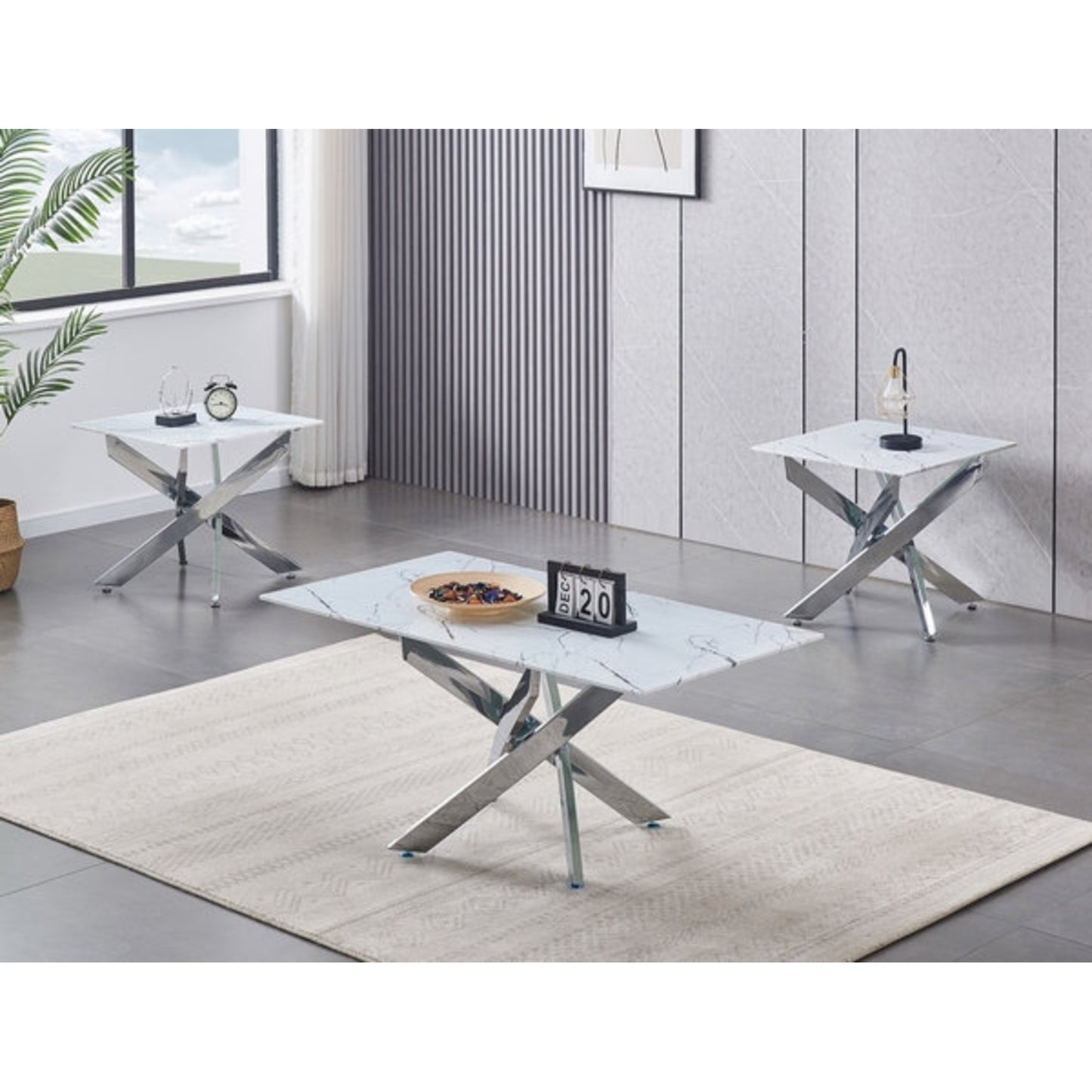 3pc Coffee Table Set  IF-2570