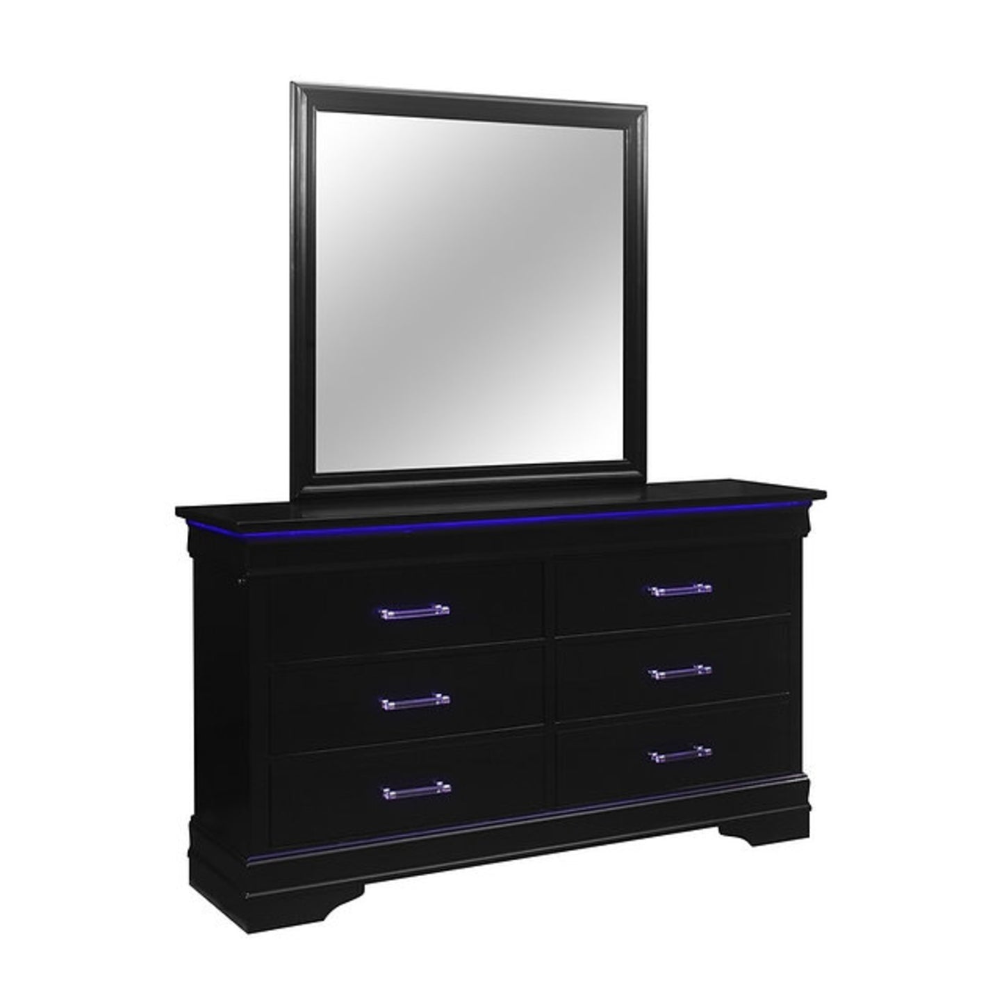 Isabella 'Charlie Black' 8Pc Bedroom Set