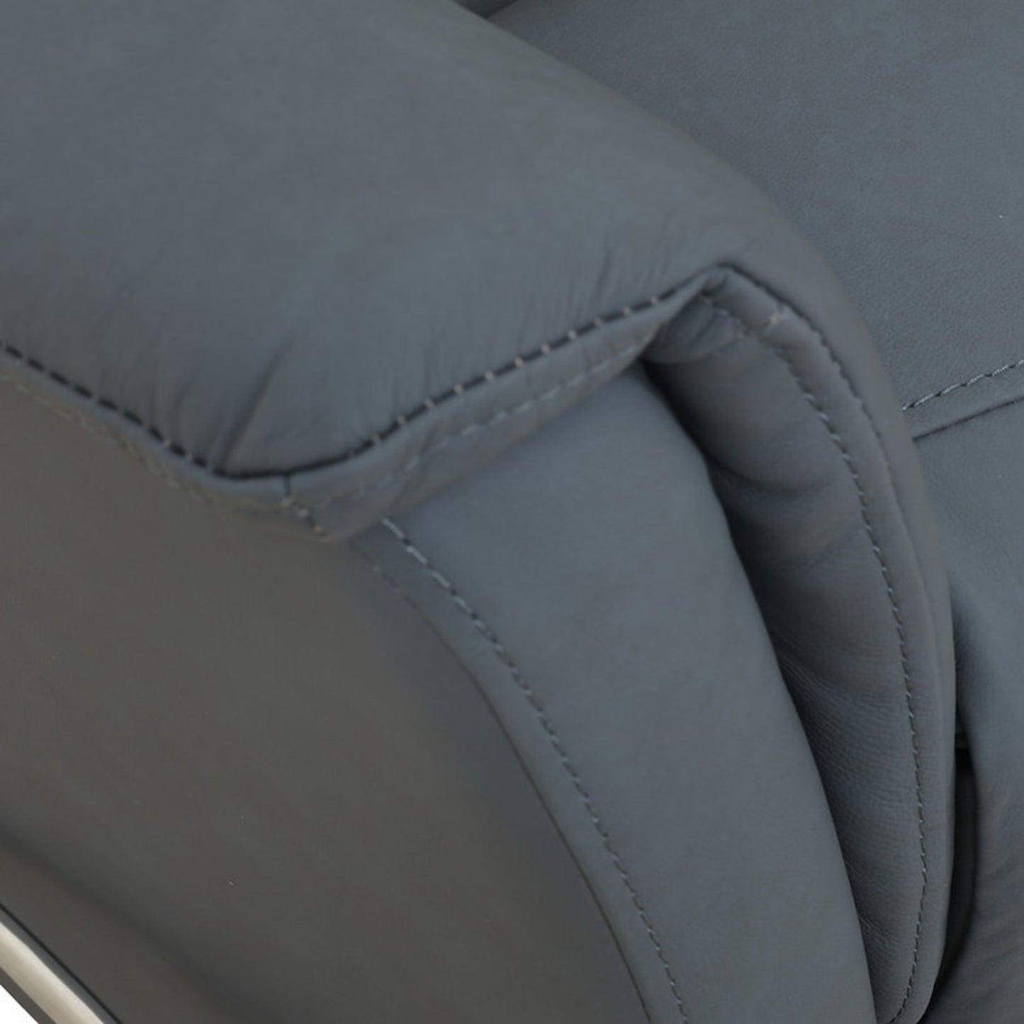 IF-6383 Leather Match Rocker Recliner - Sapphire
