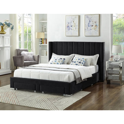 King Wing Platform Bed IF 5310