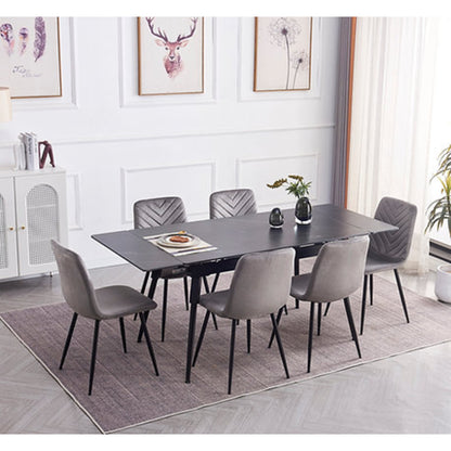 7pc Sintered Stone Dining Set IF 1816