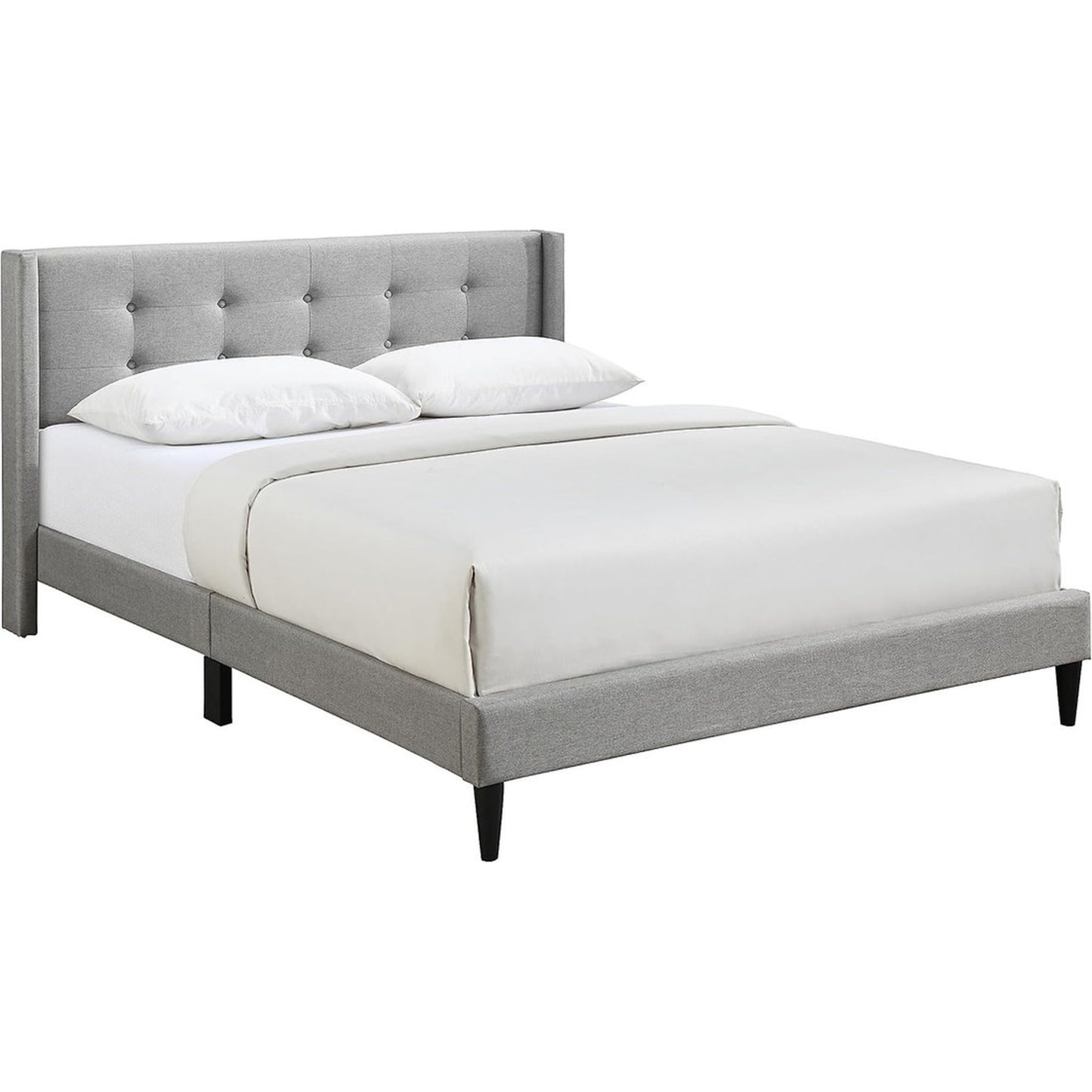 Button Tufting Platform Bed IF 5270