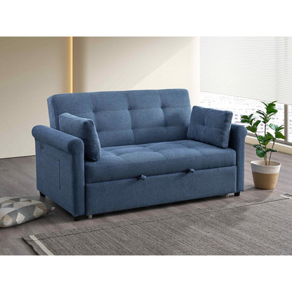 Sofabed IF 9046 (70") - Grey / Blue