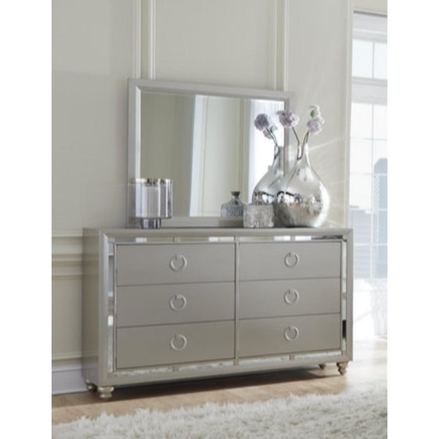 Luna 'Riley' Dresser and Mirror
