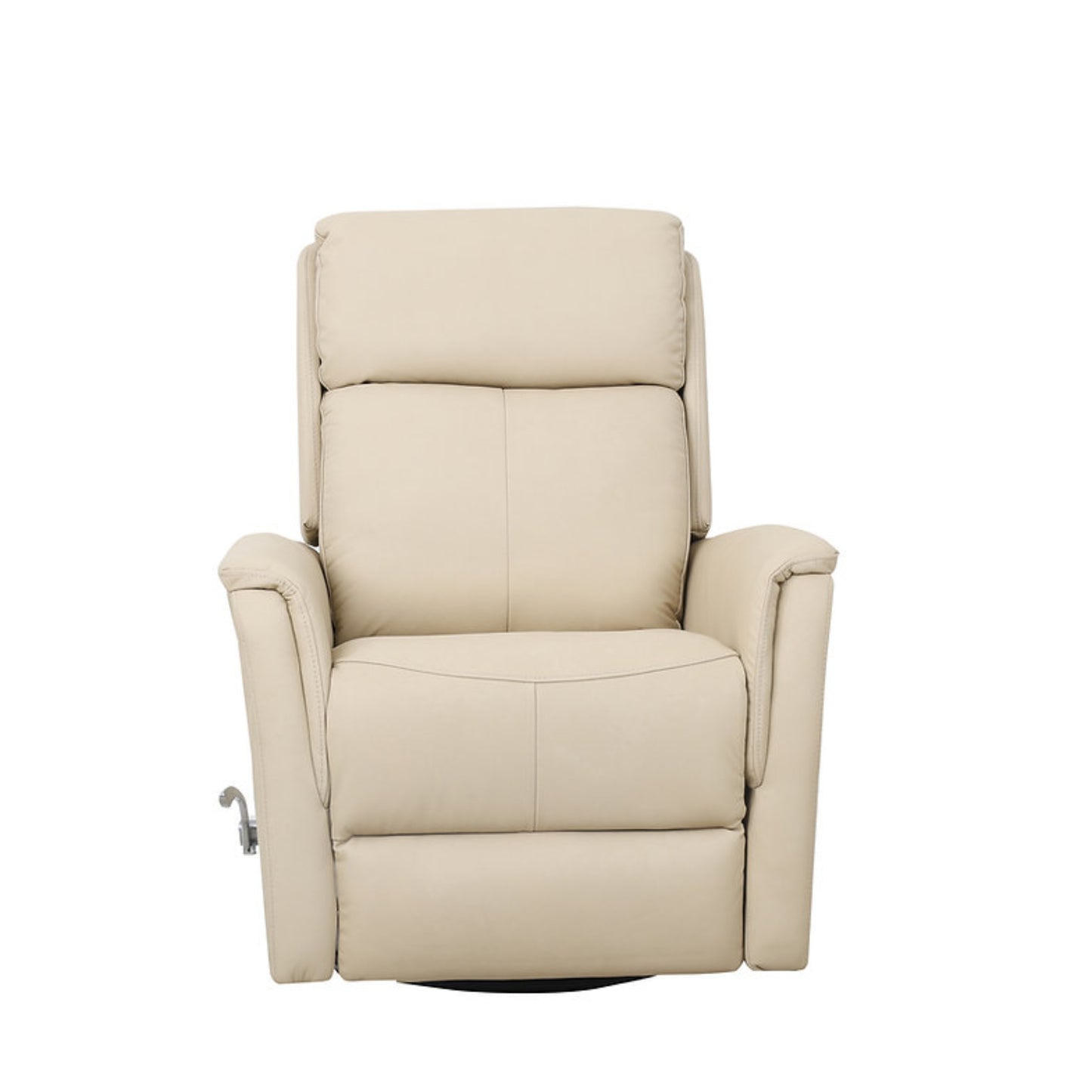 IF-6384 Leather Match Rocker Recliner - Ivory