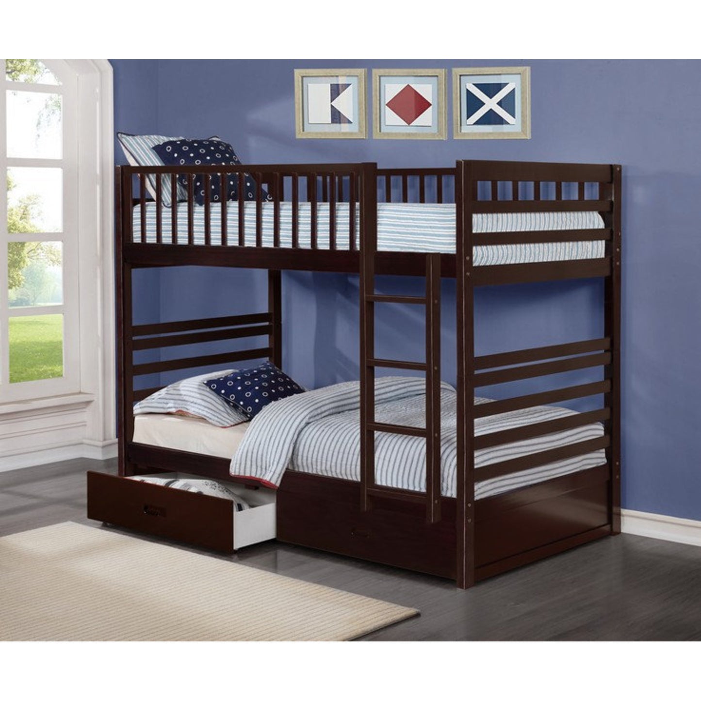 Twin/Twin Bunk Bed IF 110