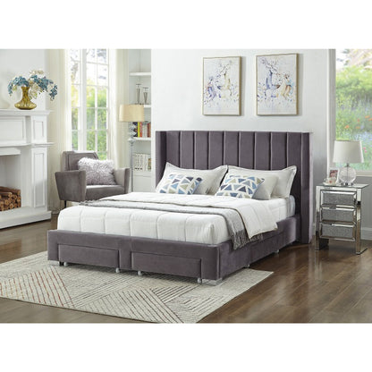 King Wing Platform Bed IF 5310