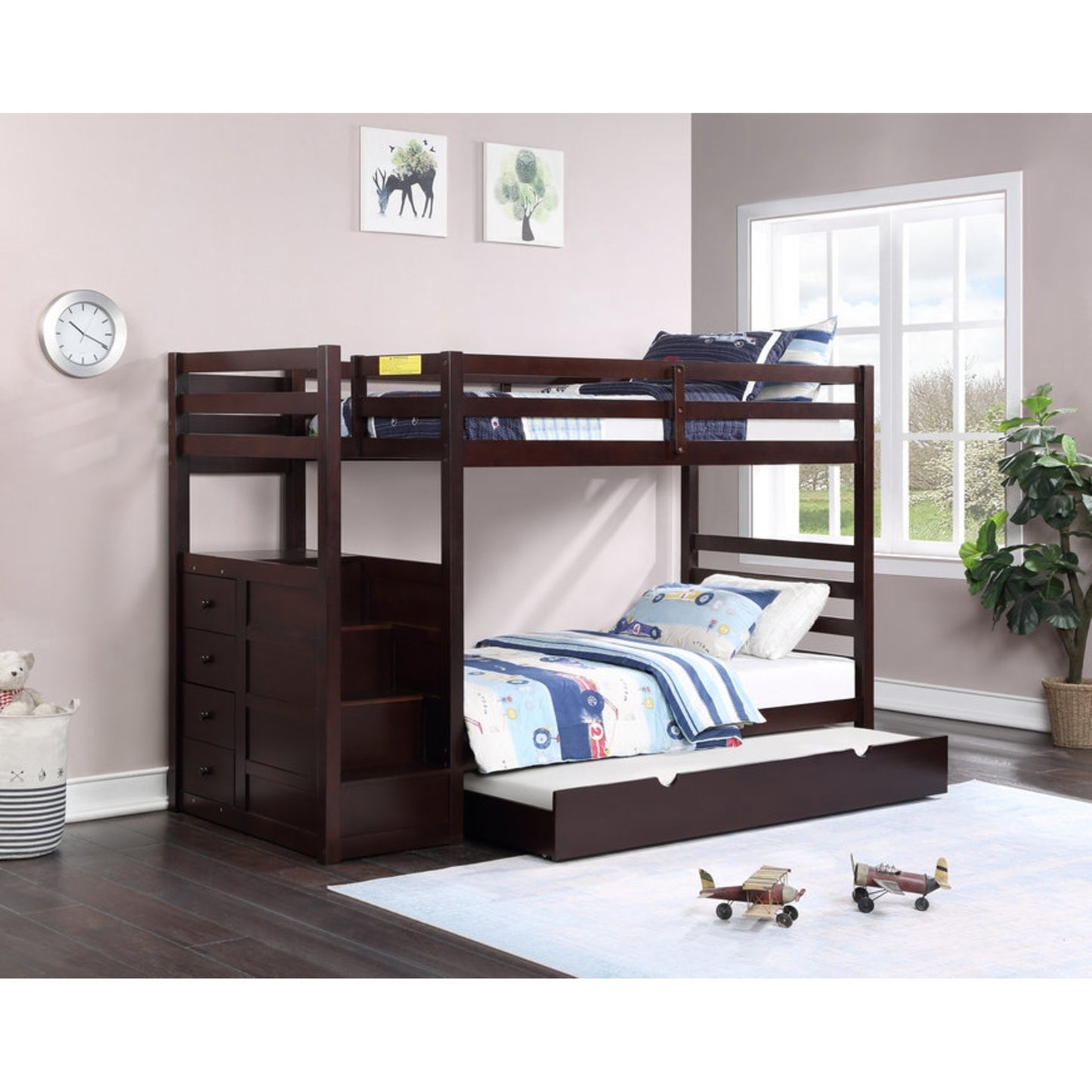 Twin/Twin Convertible Bunk Bed IF 1892