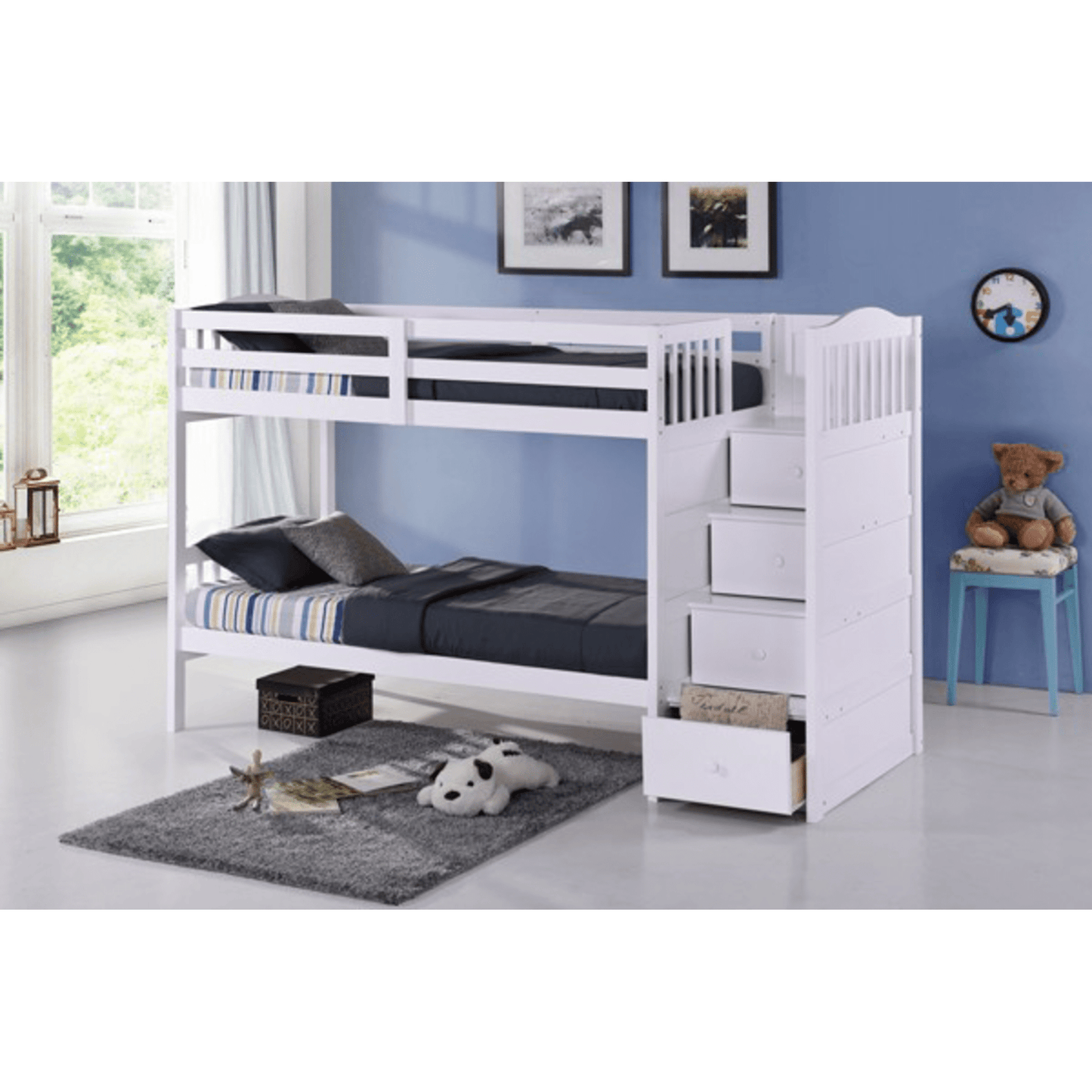 Twin/Twin Convertible Bunk Bed IF 5900