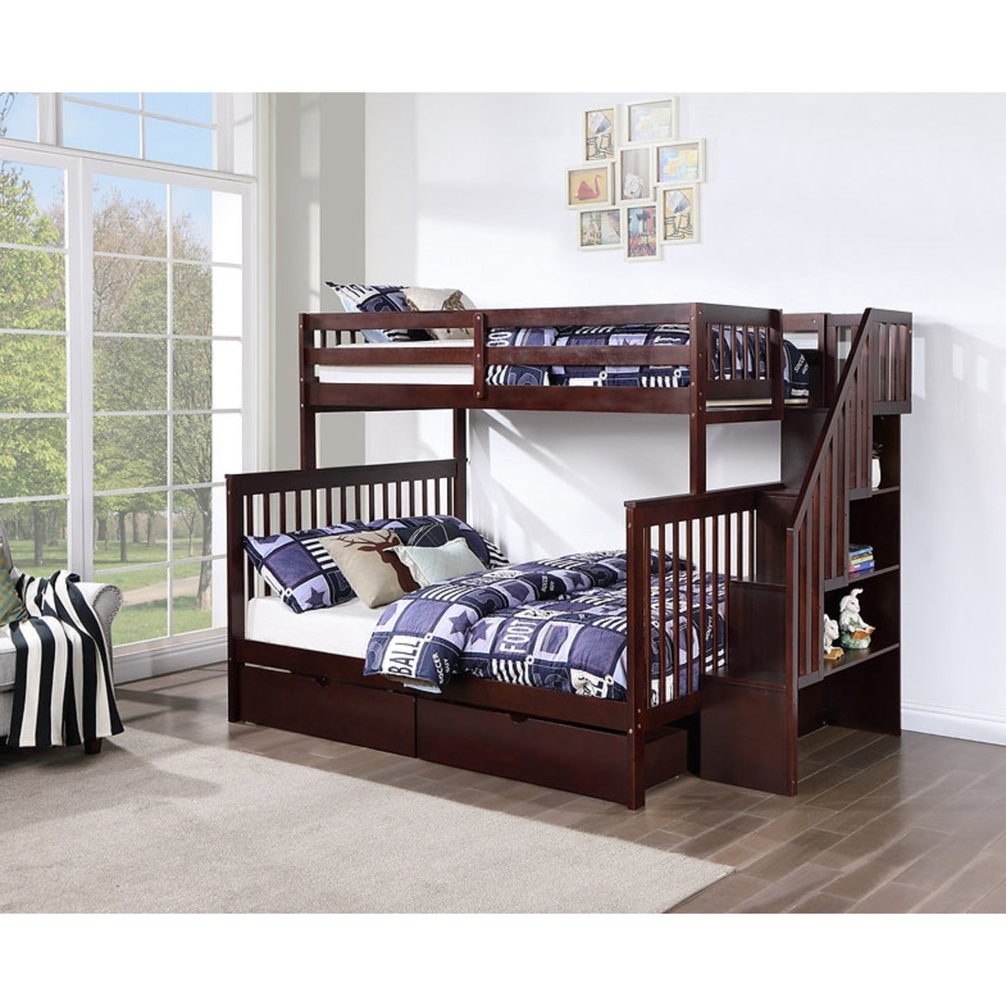 Twin/Full Bunk Bed IF 1850