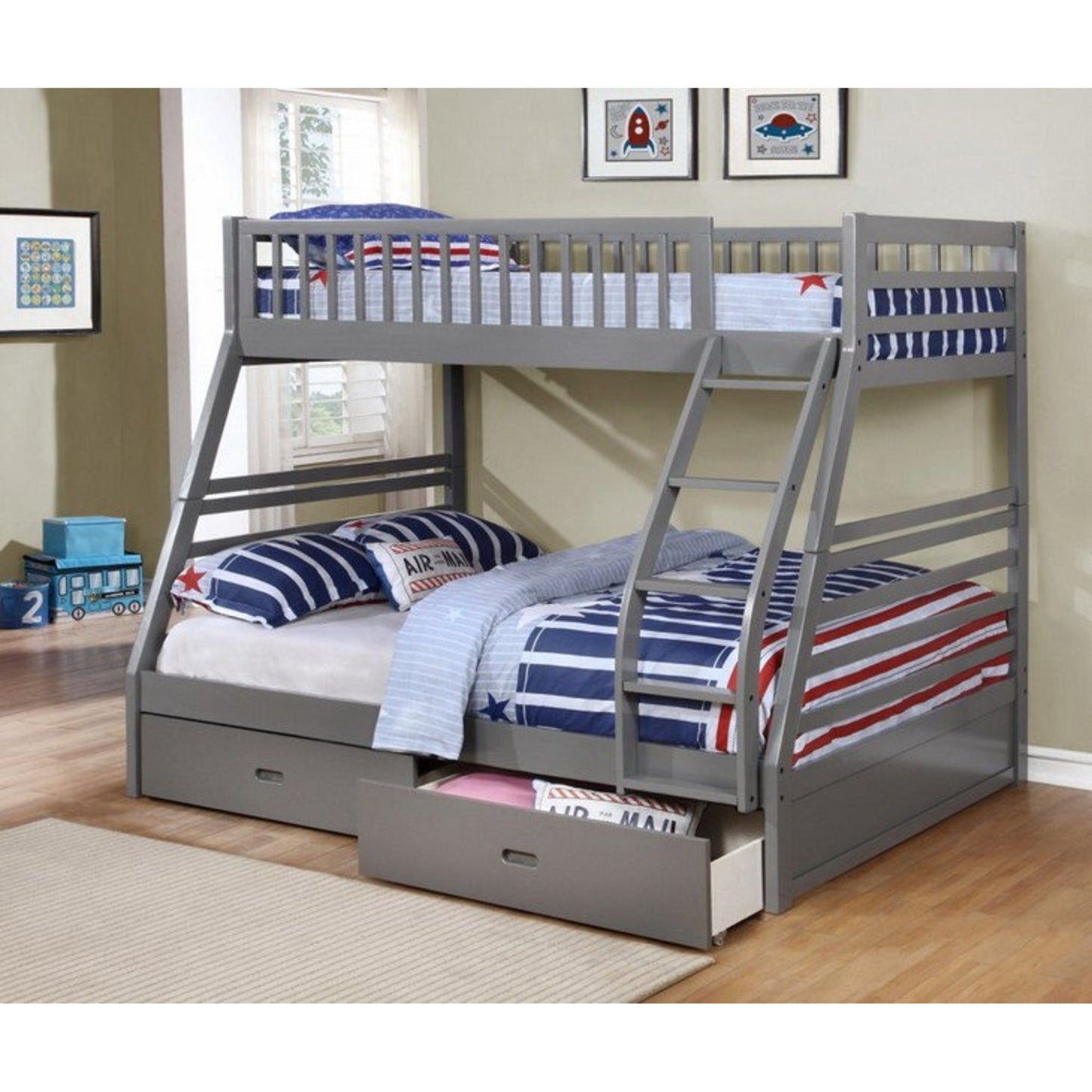 Twin/Full Bunk Bed IF 117