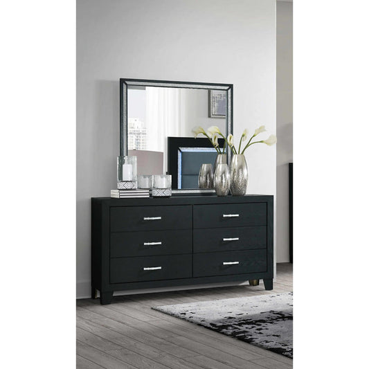 Reid-Black Dresser and Mirror