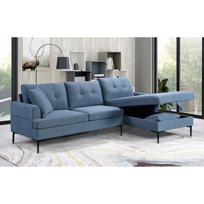 Sectional With Storage Chaise