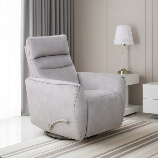 IF-6327 Rocker Recliner - Silver Grey