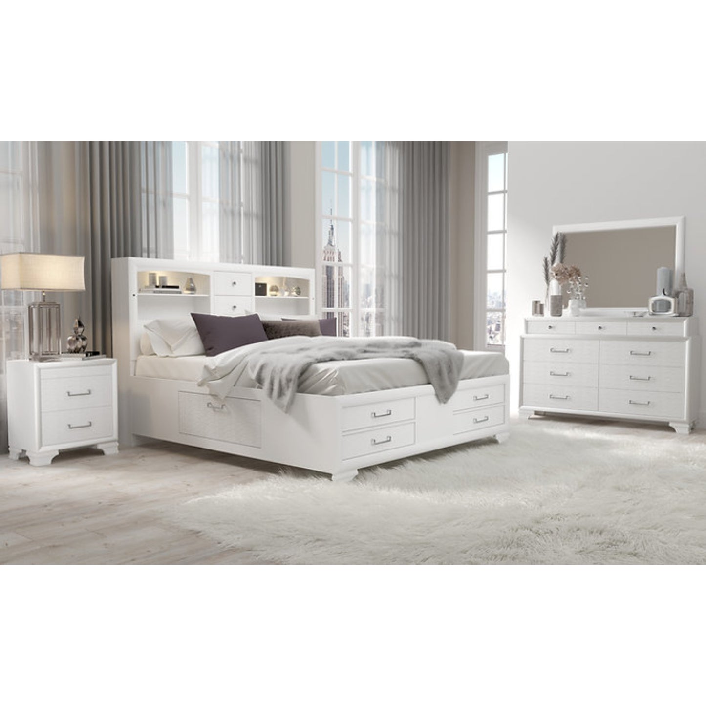 Jordyn Queen 6pc Bedroom Set