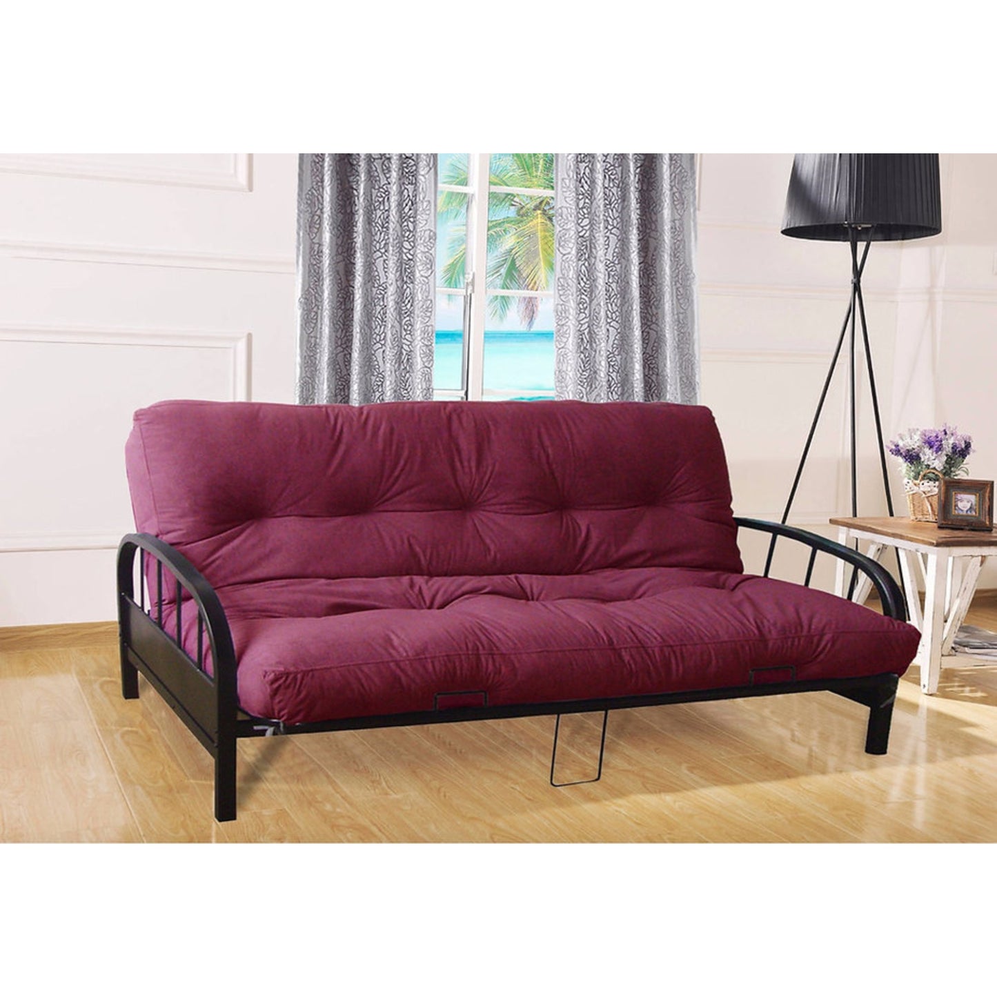 Black Metal Futon Frame