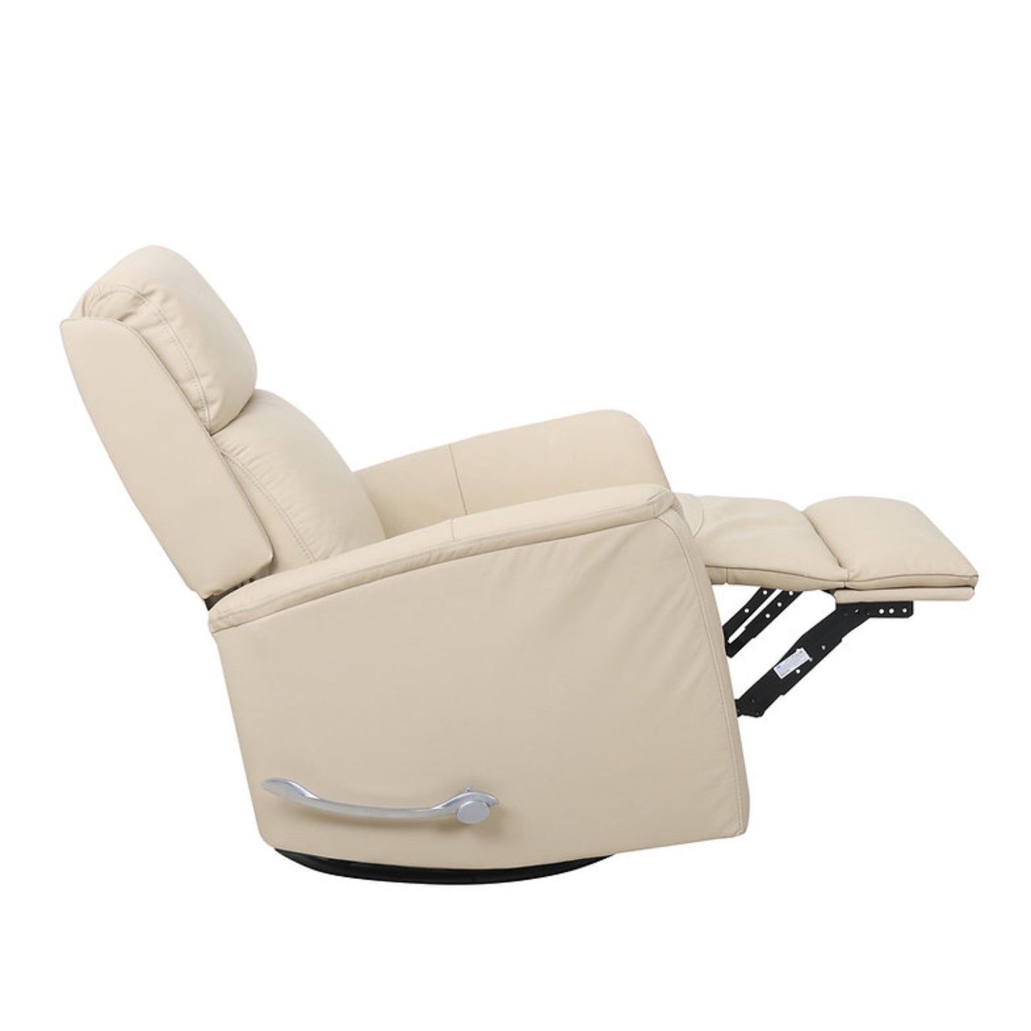IF-6384 Leather Match Rocker Recliner - Ivory