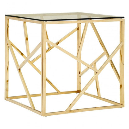 Gold Frame 3pc Coffee Table Set IF 2340