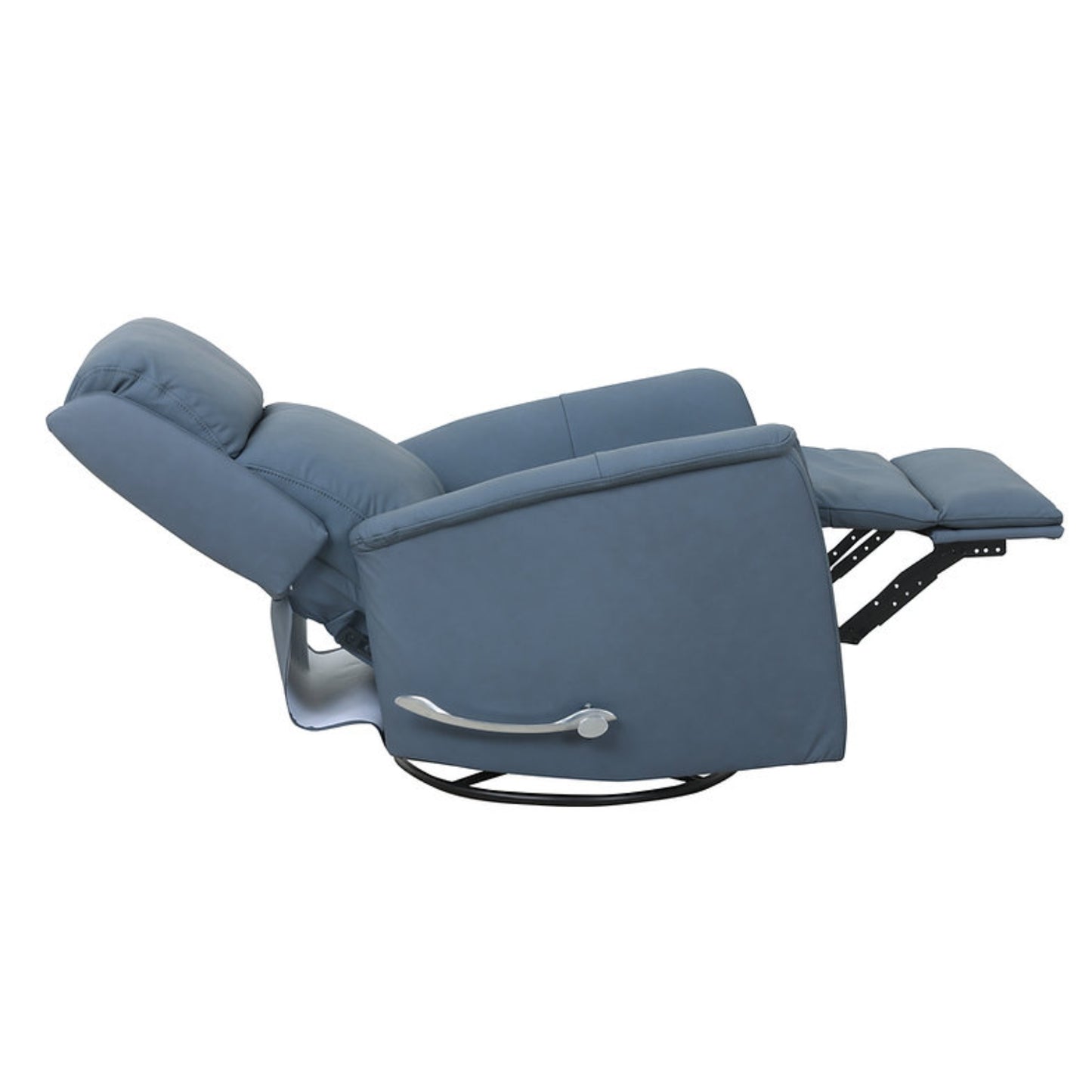 IF-6383 Leather Match Rocker Recliner - Sapphire