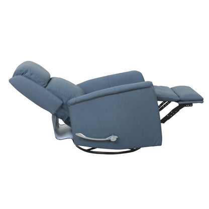 IF-6383 Leather Match Rocker Recliner - Sapphire