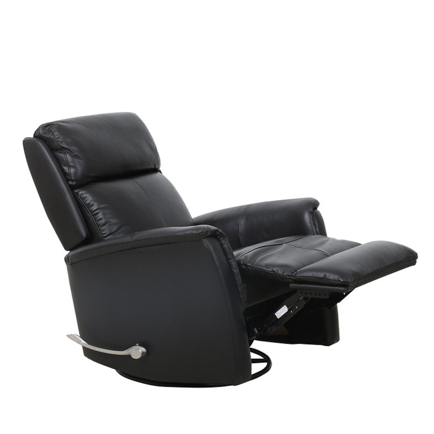 IF-6382 Leather Match Rocker Recliner - Blackberry