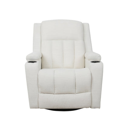 Fireside Rocker Recliner IF-6317 - Grey / Ivory