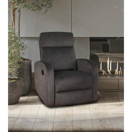 Charcoal Fabric Recliner Chair IF 6336