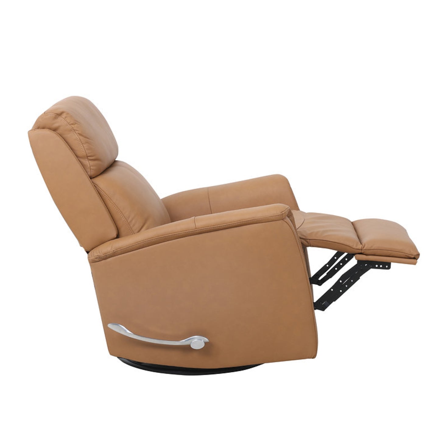IF-6380 Leather Match Rocker Recliner - Caramel Brown