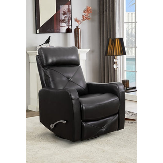 Blackberry Leather Match Recliner Chair IF 6332