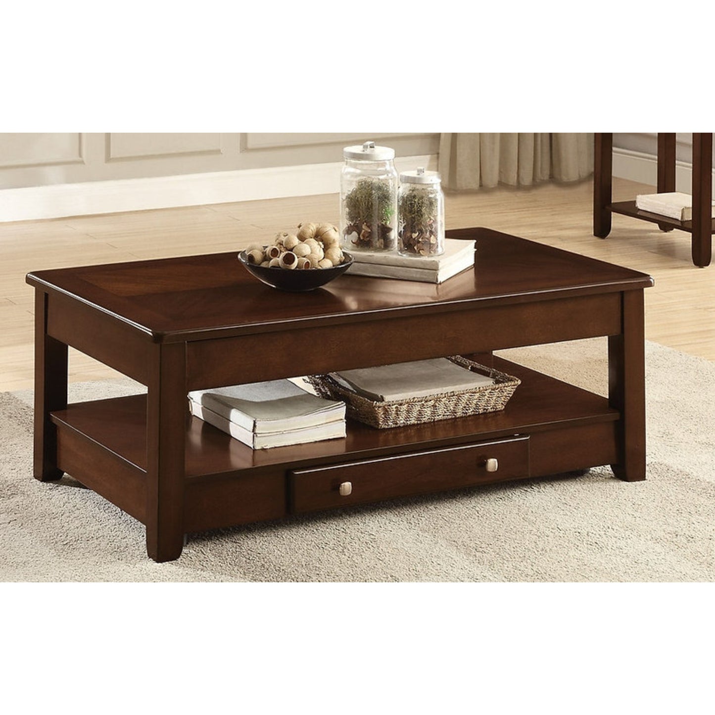 Espresso Lift Top Coffee Table IF 2032