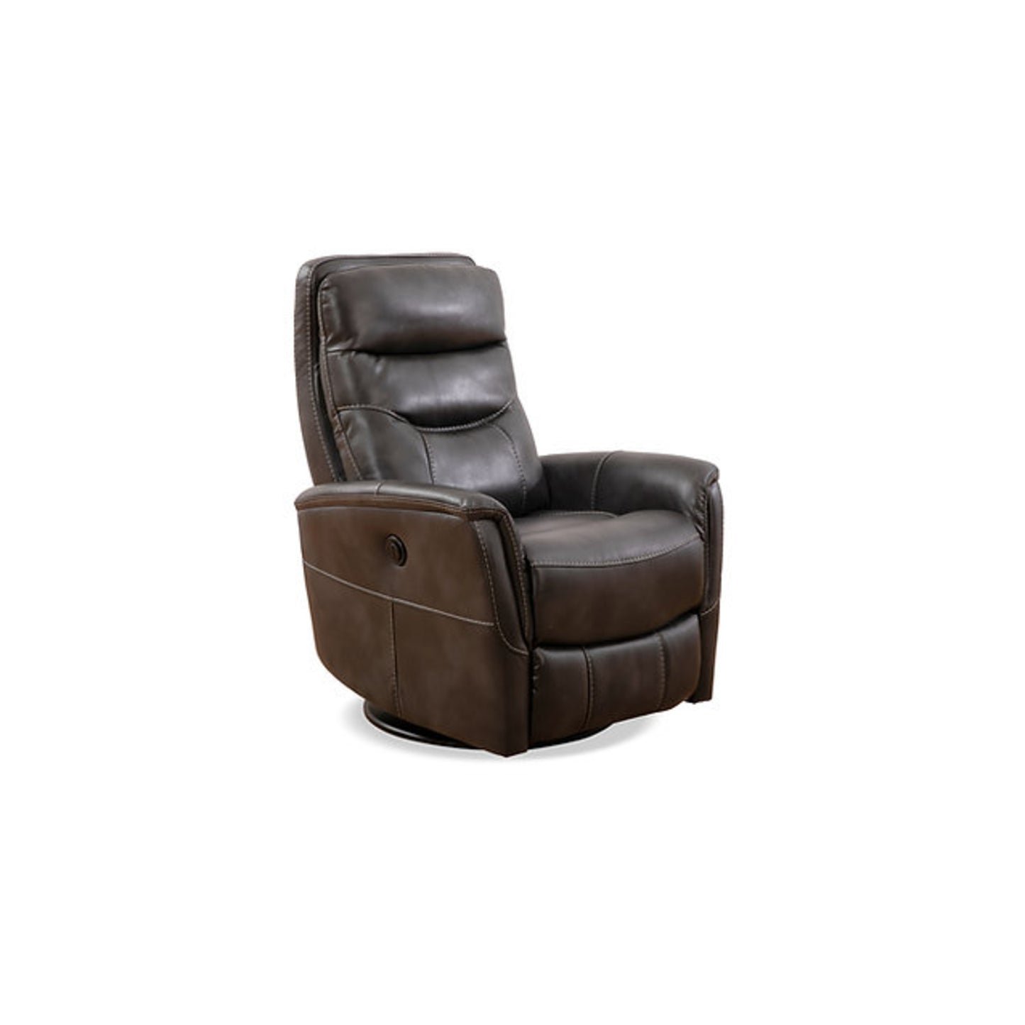 Black PU Power Recliner Chair IF 6300 - Black / Grey / Stone